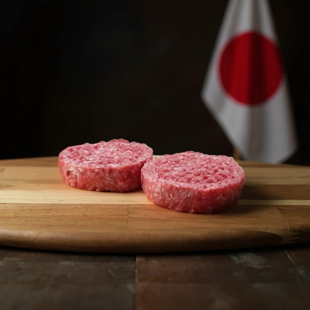 Burger de Boeuf Wagyu | Viande Premium Persillée | La Boucherie