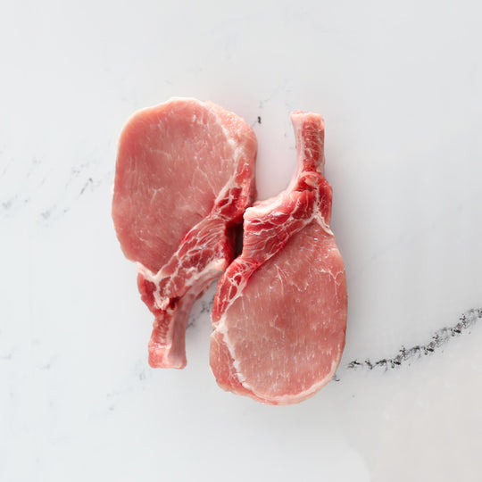 Côte de porc - 2 pièces sous vide - La Boucherie