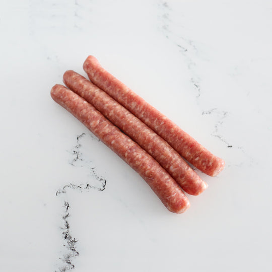 Chipolatas de porc et veau artisanales - La Boucherie