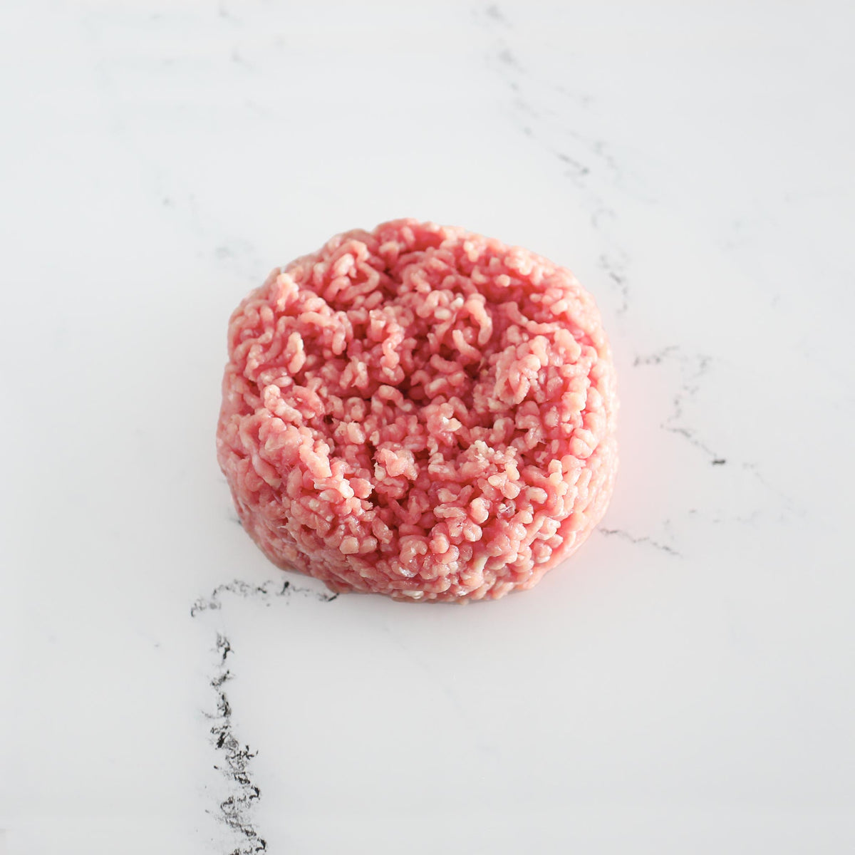 Viande hachée de porc fraîche - barquette sous vide - La Boucherie