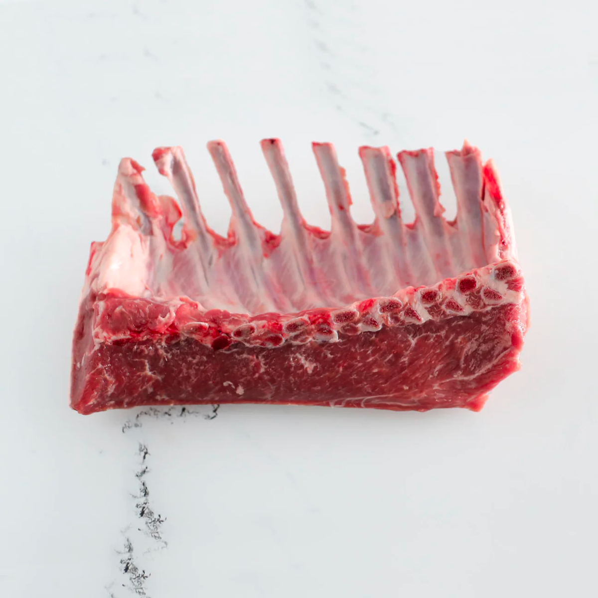 French Racks d'agneau frais