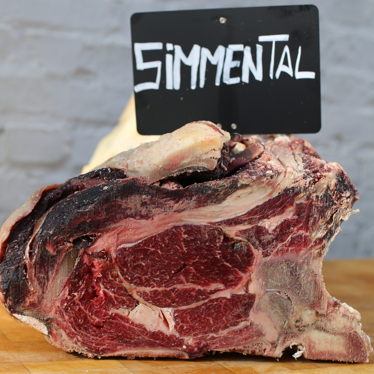 Côte à l'Os Simmental Maturée | Viande Persillée Dry-Aged | La Boucherie
