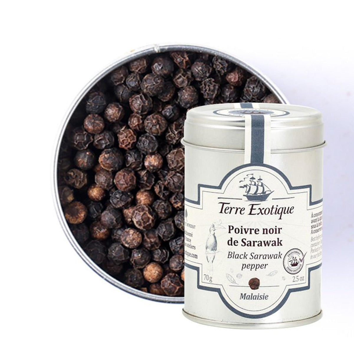 Poivre noir de Sarawak 70g - La Boucherie - Viande en Ligne